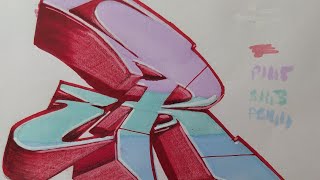 Celebrity How to make the letter 'R'? Graffiti Sketch by BasTwO Profile