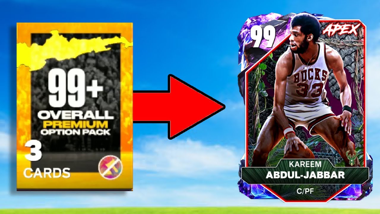 I OPENED A 99+ OPTION PACK FROM LEVEL 37 IN NBA 2K25 MYTEAM!