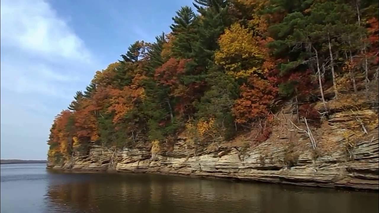 Wisconsin Dells Upper Dells Boat Tour YouTube