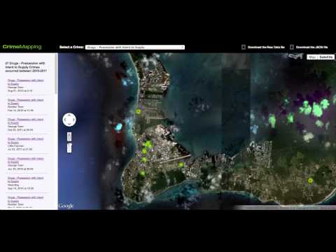 Custom Crime Mapping System