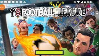 Jogando y8 football league sports game screenshot 4
