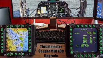 Thrustmaster Cougar MFD LCD Upgrade
