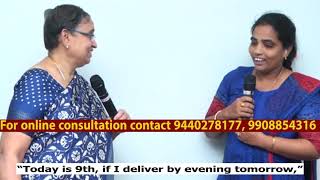 957 Normal Delivery with Cord around the neck - Experience of our patient with English Subtitles