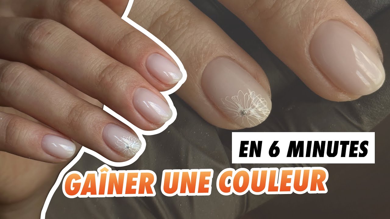Faire un GAINAGE avec une COULEUR en 6 MINUTES CHRONO 💅🏼🤫