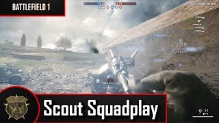 Scout Squadplay mit dem SBS und C0rnyyy - Battlefield 1 Closed Alpha