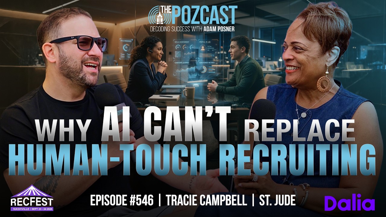Human-First Recruitment: Tracie Campbell on Candidate Care at St. Jude (LIVE @ RecFest 2026)
