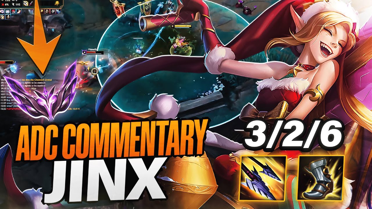 Jinx ADC Guide: Winning Hard Lanes vs Twitch | High Elo Commentary