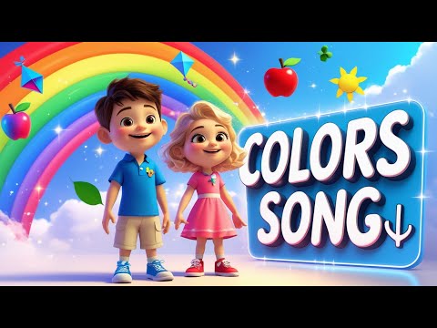 Colors Song For Kids Learn Colors With Fun Animation 