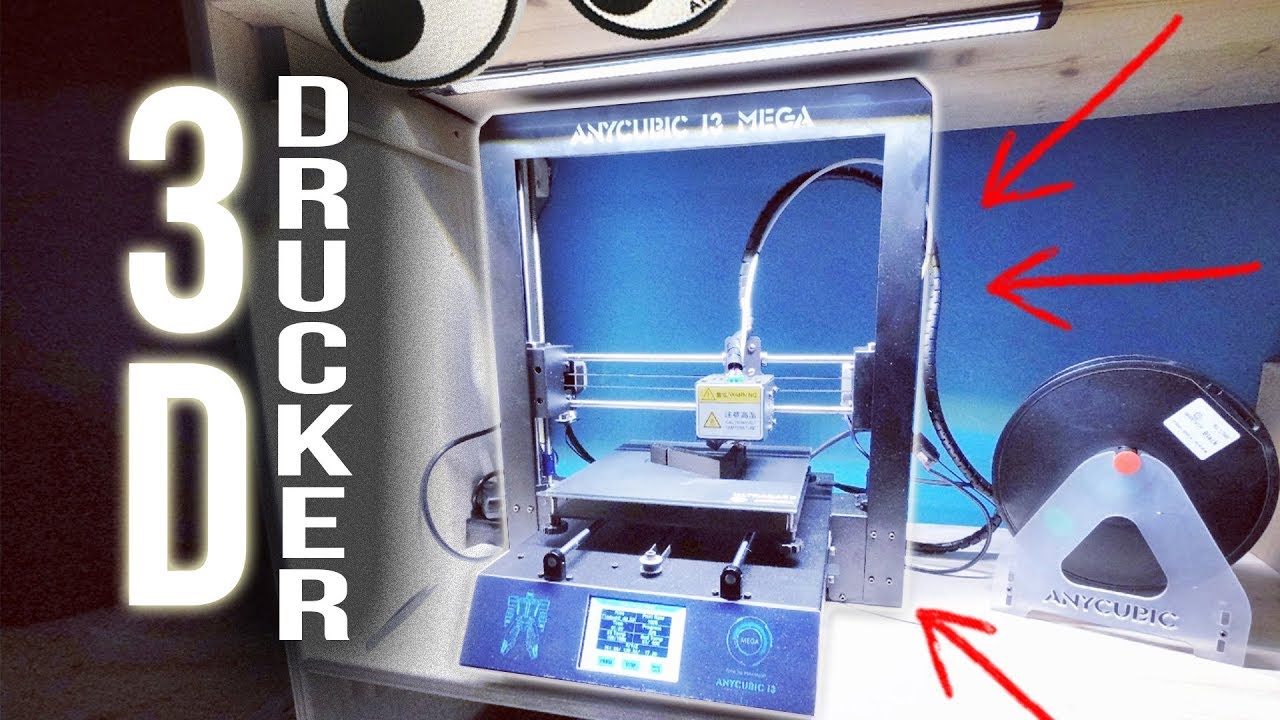 Mein erster 3D Drucker | Anycubic I3 MEGA | Unboxing und Zusammenbau