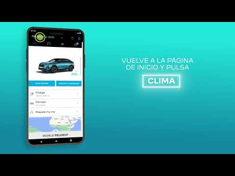 Carga y control de climatización a distancia | Peugeot