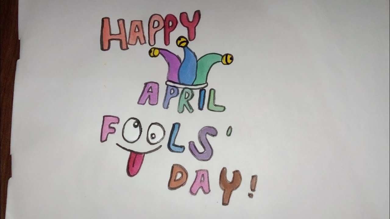 Haw to draw a cute smile 1st April Fool s Day 🤪😜😝😛 easy drawing 2025 # ...