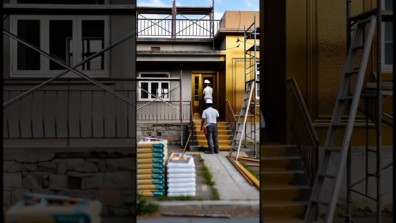 From Abandoned to GOLDEN Luxury Home ✨ | Unreal House Transformation Timelapse