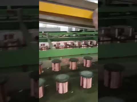 Линия лужения проволоки Tin plating for wire