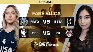 (SEM NARRAÇÃO) RATO x BETA | TLV x OI | VCT Game Changers Brazil 2026 - Etapa 1 - Fase Suíça