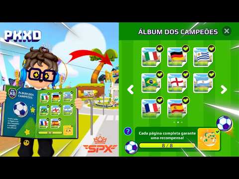 TODAS AS BANDEIRAS DO ÁLBUM CAMPEÕES 2026 NO PK XD!