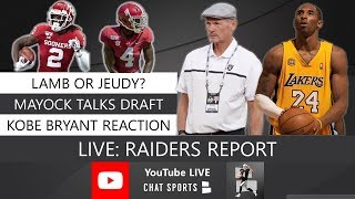 The latest raiders rumors and news around las vegas are on draft
rumors, ceedee lamb, jerry jeudy, mike mayock, 2020 nfl draft, jordan
lo...