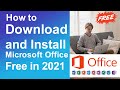 How to download and install Microsoft office for free in 2021