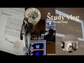 Study vlog | productive days, daily vlog, phd student