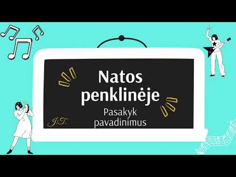 Natos penklinėje- kartojame