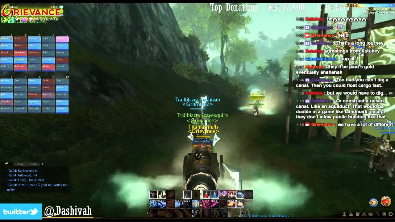 ArcheAge: Massive Same Continent Trade Pack Run