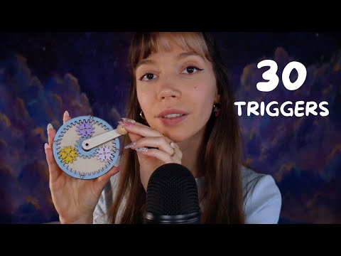 ASMR | 30 MINUTES 30 TRIGGERS