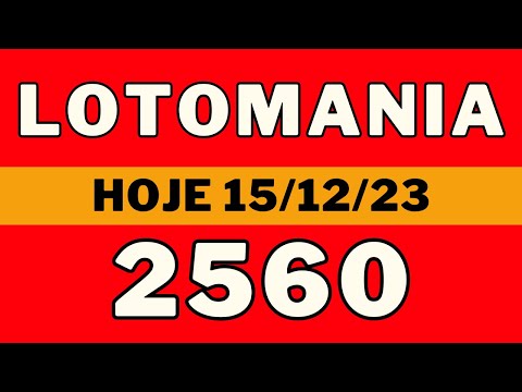 Lotomania 2560 - Resultado da lotomania de hoje concurso 2560 (15-12-23)