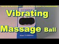 FITINDEX Deep Tissue Vibrating Massage Ball REVIEW
