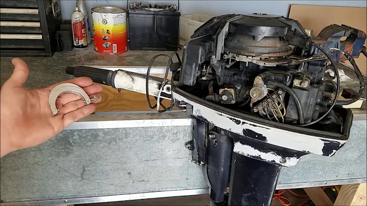 Removing Johnson / Evinrude Tiller 'Twist Grip' Ha...
