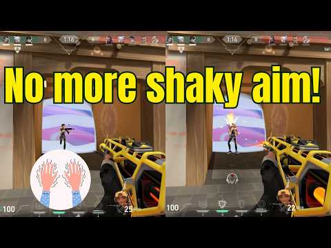 8 mins for stable aim