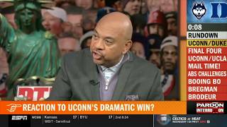Pardon The Interruption  Wilbon Reacts To Uconn Stuns Duke Dan Hurley Took Down Jon Scheyer