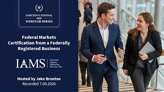 Federal Markets Certification from a Federally Registered Business
