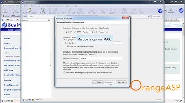Configurar IMAP SeaMonkey