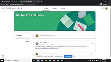 Gmail, Joining Google Classroom, and Zoom Link Video
