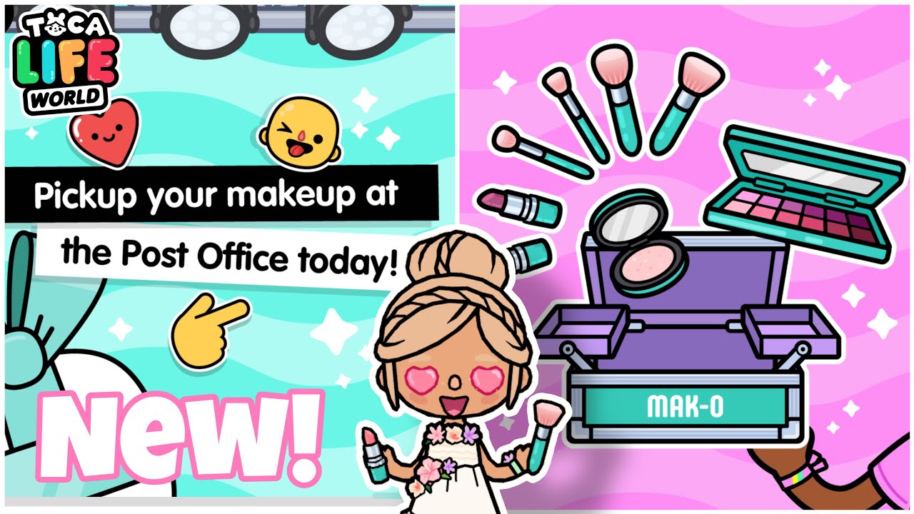 Free Makeup Kit!! New location coming Toca Life World YouTube