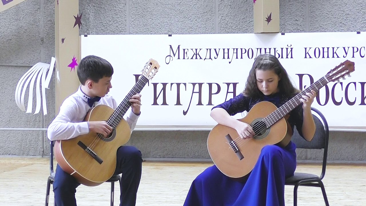 Дуэт Дарья Грачева и Вадим Окаринский - Выступление на VII конкурсе ...