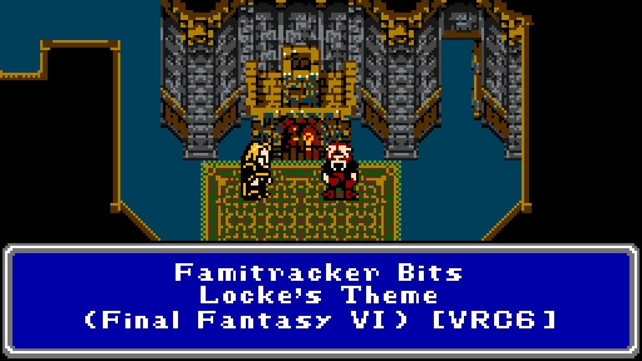 Famitracker Bits - Locke's Theme (Final Fantasy VI) [8-bit, VRC6]