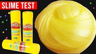 TUTKALSIZ SLIME TEST, 2 Malzeme ileTatilde Çok Kolay Slime Yapımı, Hoppi TV