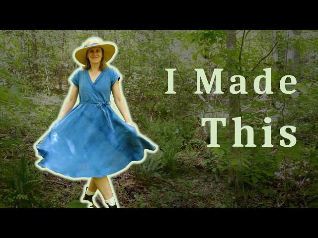 diy linen wrap dress DIY: Summer Essential Wrap Dress Collab The Essentials Club