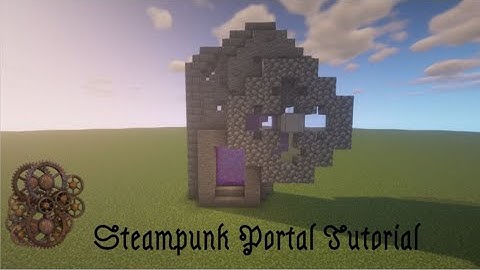 Steampunk Nether Portal Tutorial (How to Build)