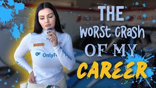 The Worst Crash of My Career! Queensland Raceway | Renee Gracie