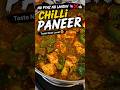 No Pyaz No Lahsun… phir bhi itna tasty?! 😳🔥 #desifood #food #chillipaneer #jain #shorts #cooking