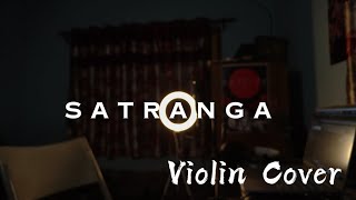 SATRANGA - Violin Cover by Hindol | Animal | Ranbir Kapoor | Rashmika Mandanna | Arijit Singh |