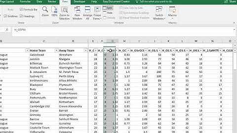 Daily Football Stats Tutorial 3