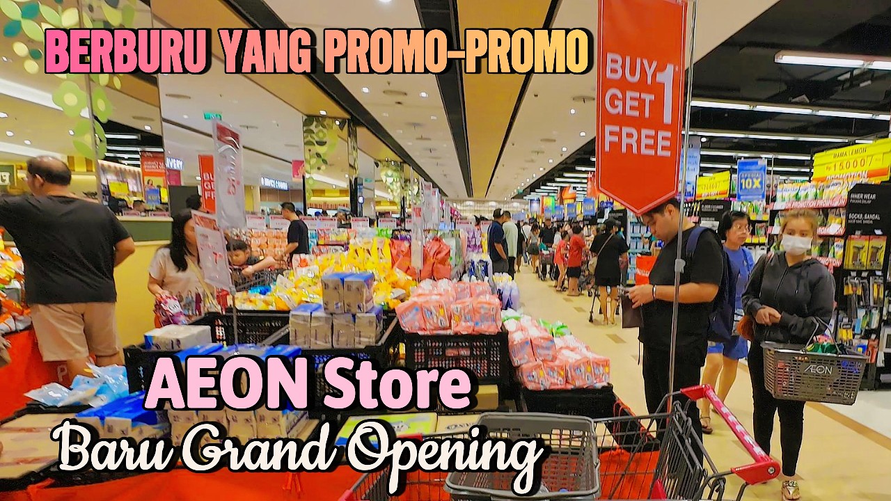 AEON STORE BARU GRAND OPENING DI EMPORIUM PLUIT MALL, JAKARTA | LAGI ...
