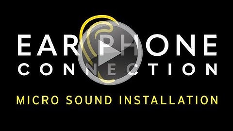 Micro Sound Tubeless Earpiece Installation Instructions