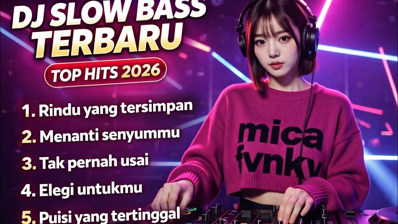  DJ SLOW BASS TERBARU 2026 – TOP HITS PILIHAN 🎶 ||✓Rindu yang tersimpan 🔥