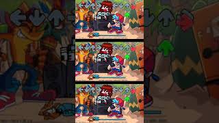 Friday Night Funkin' - Perfect Combo | VS Crash Bandicoot #shorts