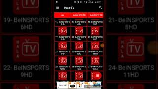 hala tv برنامج جميل ورائع لمشاهدة قنوات bein sport وكأس العالم 2018 screenshot 2