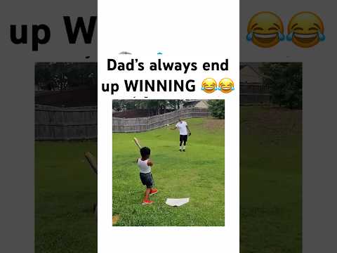 he can't beat his dad 😅
