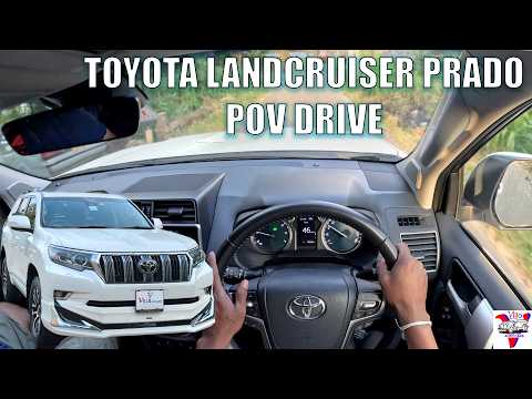 Toyota Land Cruiser Prado TRJ150 POV Drive and Review (Villo Auto Cars)